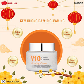 Kem Dưỡng Trắng Da V10 Skinaz Hàn Quốc mẫu 2020(100ml)