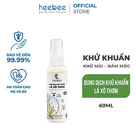 Dung Dịch Khử Khuẩn Lá Xô Thơm Heebee Làm Sạch Không Khí, Khử Mùi Hôi