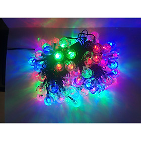 Mua Dây đèn Led Trang trí Bi bọt nước nhỏ 80 bóng nháy nhiều màu