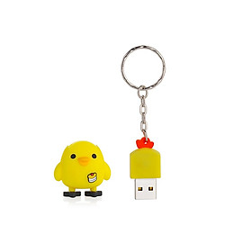 
Ổ đĩa flash USB nhỏ di động Phong cách hoạt hình dễ thương Thiết bị lưu trữ USB 2.0 hình con gà