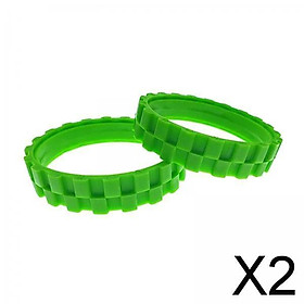 2x2x Wheel Series Rims for 500, 600,700, 800900, E5, I7 +, S9, 676980 Green