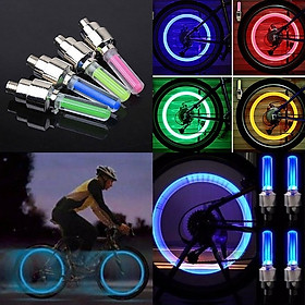 Đèn Led Neon Gắn Van Xe Máy, Ôtô, Xe Đạp Đa Màu Sắc Tuyệt Đẹp, Chuyển Động Là Đèn Sáng Vào Ban Đêm