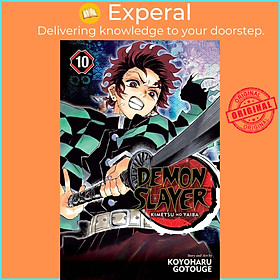 Sách - Demon Slayer: Kimetsu no Yaiba, Vol. 10 by Koyoharu Gotouge (UK edition, paperback)