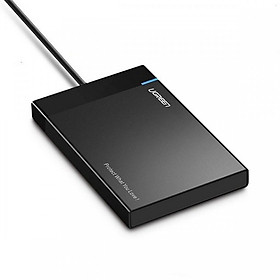 Hộp Đựng ổ cứng (HDD Box) 2,5 inch chuẩn kết nối USB 3.0 vỏ nhựa ABS cao cấp Ugreen 30847 - Hàng Chính Hãng