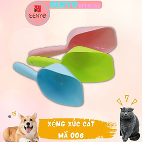 Xẻng xúc cát hoặc đồ ăn cho chó mèo đa năng loại lớn ( màu ngẫu nhiên )