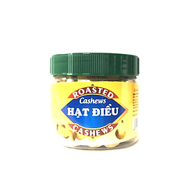 Hạt điều rang muối Vạn Đức hộp 300g vị muối, thơm bùi