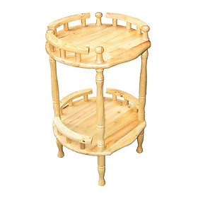 Mua Kệ góc tròn gỗ tự nhiên