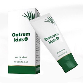 Gel bôi da đa năng Oatrum Kids New Tuýt 20g - bé hết trầy xước, rách da, bỏng, côn trùng đốt, hăm, chàm sữa