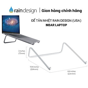 Mua ĐẾ TẢN NHIỆT RAIN DESIGN (USA) MBAR LAPTOP - HÀNG CHÍNH HÃNG