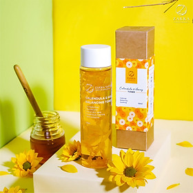 Toner Hoa Cúc Cấp Ẩm, Làm Dịu, Cân Bằng và Kháng Viêm Giảm Kích Ứng Da - Calendula & Honey Balancing Toner 150 ml - Zakka Naturals