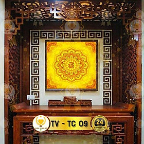 Mua Tranh In Trúc Chỉ Vuông