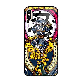 Ốp lưng kính cường lực cho iPhone Xs Max Nền Sát Thủ - Hàng Chính Hãng