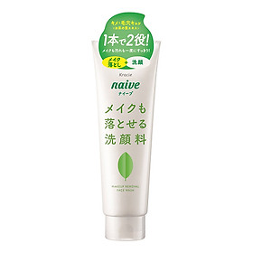 Sữa Rửa Mặt Kèm Tẩy Trang Trà Xanh Naive (200g)