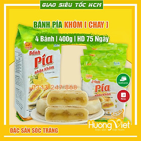 Bánh pía chay khóm không sầu riêng 400g