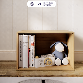 Mua Kệ Sách Gỗ FIVO FB04  Chất Liệu MDF Chống Thấm Bề Mặt Cực Tốt  Thiết Kế Thông Minh Có Thể Kết Hợp Đa Tầng - Không Cửa