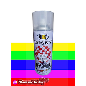 Mua Sơn trong suốt - trong bóng No.190 -  trong mờ No.191 bảo vệ lớp sơn Bosny dung tích 400ml - Thái Lan