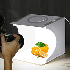 Lightbox Mini Foldable Photo Studio Box Photography LED Lightbox Studio Shooting Tent kit & 6 Color Backdrops