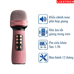 Mua Micro Karaoke Bluetooth Cao Cấp Tích Hợp Kèm Loa Bass Siêu Trầm Không Dây  Mic Bắt Giọng Cực Tốt  Pin Trâu  Hỗ Trợ Nghe Gọi  USB  Thẻ Nhớ  Thay Đổi Giọng  FM Radio  Tín Hiệu Âm Thanh Ra