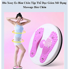 Đĩa xoay eo ,bàn xoay eo 360 độ tập thể dục đánh bay mỡ bụng ,giúp  cơ bụng săn chắc ,eo nhỏ gọn ,đế massage chịu lực tốt  ,chống trơn trượt giúp bạn có thể luyện tập trên mọi địa hình phù hợp mọi lứa tuổi 