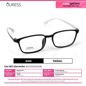 Gọng kính nhựa 68108 thời trang nam nữ siêu nhẹ siêu bền OURESS