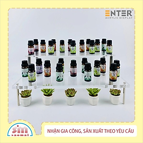 Kệ trưng bày mica Enter TBNS17 38x15x7cm liên kết bulon