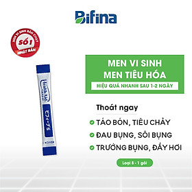 Men vi sinh Bifina Nhật Bản Loại S - Lẻ 1 gói (không có hộp)