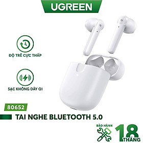 Mua Tai nghe Bluetooth 5.0 TWS 80652 80653 Âm thanh Hifi True Wireless 20h Playtime - Hàng Chính Hãng - Bảo Hành 18 Tháng