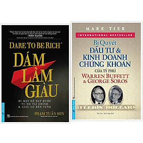 Sách - Combo Dám Làm Giàu + Bí Quyết Đầu Tư Và Kinh Doanh Chứng Khoán - FirstNews