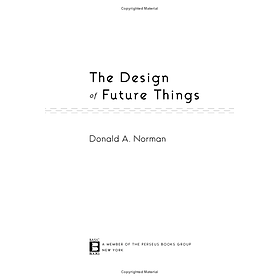 Ảnh bìa The Design of Future Things