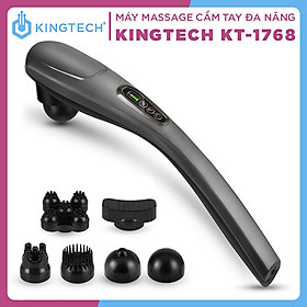 Máy Massage Cầm Tay Đa Năng Cao Cấp KINGTECH - Mát Xa Chuyên Sâu Cho Cổ, Vai Gáy, Bụng, Lưng, Cánh Tay, Chân - Giảm Đau Mỏi Toàn Thân Cho Dân Văn Phòng, Gymer, Người Già, Người Lao Động Nặng - Món Quà Tuyệt Vời Cho Ông Bà, Bố Mẹ - Hàng Chính Hãng