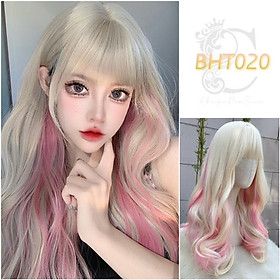 Mua Tóc giả nữ YuriTran loại Siêu da đầu Lace wig Xoăn Dợn  Đen tại Tóc giả  siêu cấp YURITRAN