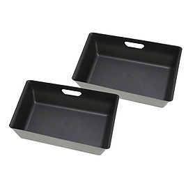 2 Pieces Under Seat Storage Box  Tray for  Accessories