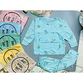 Combo 2 bộ thun lạnh Minky mom dài tay cho bé