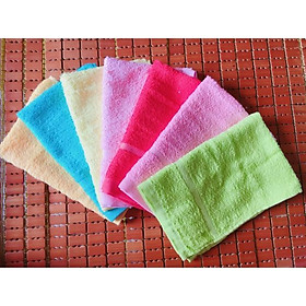 Mua Combo 7 khăn mặt 7 màu Macio - 28cm x 42cm - Phong Phú