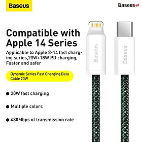 Mua Cáp Sạc Nhanh Siêu Bền Baseus Dynamic 2 Series Type C to Iphone - Hàng Nhập Khẩu