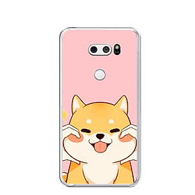 Ốp lưng dẻo cho điện thoại LG V30 - 0347 LOVELY04 - Hàng Chính Hãng