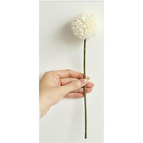 Hoa giả - Cành Hoa Bồ Công Anh Vải lụa loại 1 màu pastel đẹp tinh tế như hình chụp