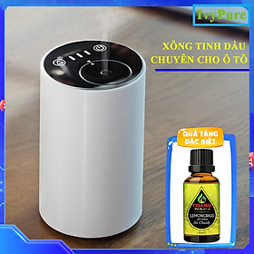 Máy Xông Tinh Dầu Có Pin Tích Điện, Vỏ Kim Loại Nguyên Khối, Nút Cảm Ứng, Tặng Tinh Dầu Tùy Chọn - Máy Khuếch Tán Tinh Dầu Trực Tiếp Chuyên Dụng Cho X