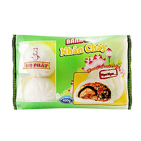Bánh Bao Nhân Chay Thọ Phát Bịch 400G