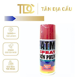 Mua Sơn Xịt  A211 (Màu Đỏ) - Tandiacau