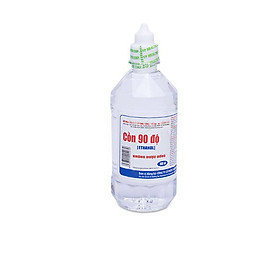 Cồn 90 Độ 500ml Sát Trùng, Vệ Sinh, Tiệt Trùng Bề Mặt Dụng Cụ