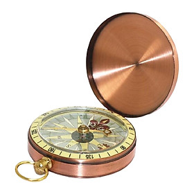 Classic Pocket Compass Clamshell Compass for Backpacking Hiking Camping