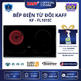 Mua Bếp âm từ hồng ngoại đôi nhập khẩu Malaysia KAFF KF-FL101IC - Hàng chính hãng