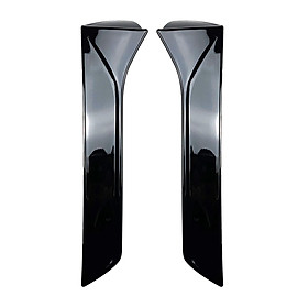 Car Window Trim Lip Spoiler Exterior decoration Gloss Black