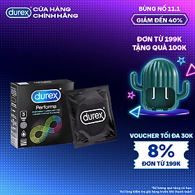 Bao cao su Durex Performa 3 bao