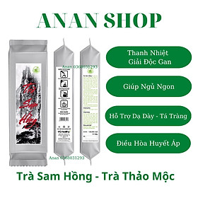 Trà Thảo Mộc Sam Hồng  500g -  Giúp Thanh Lọc Cơ Thể - Giải Nhiệt - Điều Hòa Huyết Áp