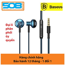 Mua Tai Nghe Có Dây Baseus  H19 Âm Thanh Trầm Nổi 6D 3.5 Mm Tích Hợp Micro