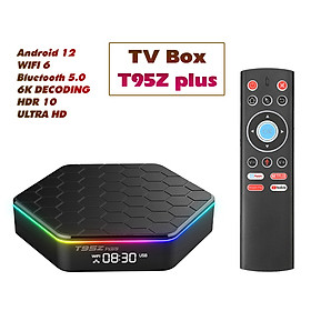 TVBox Android 12 8K Bluetooth có Điều khiển giọng nói voice - T95ZPLUS2023 NEW