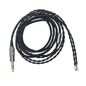 DIY Earphone Cable Replacement 3.5mm Male Jack to Bare End Headphone Cable Semi-finished Headset Cable for Cable Repair