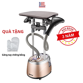 Bàn là hơi nước đứng Mitomo GC-559 Công suất 2200W BH 3 năm hàng chính hãng - màu vàng